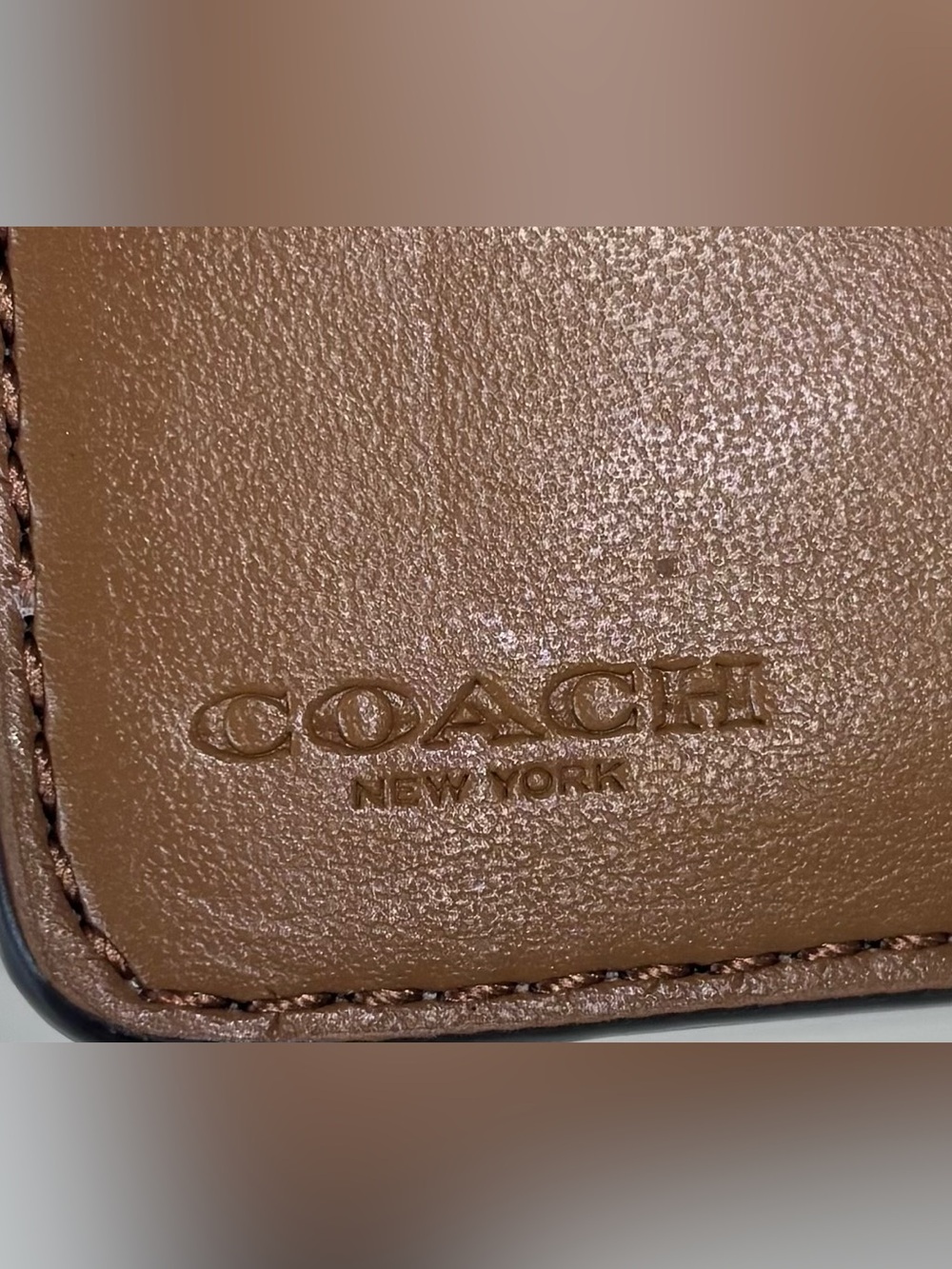 Coach Medium Corner Zip Wallet - Picture 9 of 9